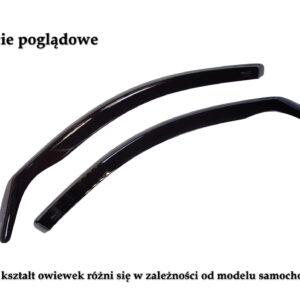 VII EM2 Deflectors 2 pcs - Honda Civic 01-03