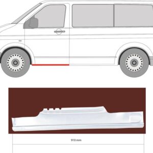 Volkswagen T5 03-Sliksnis Pr Lab