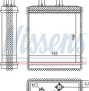 Krasns radiators - Kia Sportage 1994-