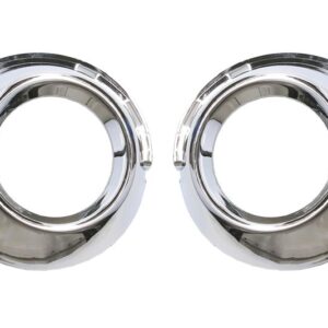 05- Fog lamp covers Rāmīši CHROME COMPLETE - Peugeot 307