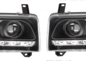 Lukturis Kompl Devil Eye Melns Led pagr - Volkswagen T4 90-