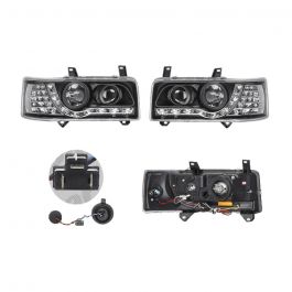 Lukturis Kompl Devil Eye Melns - Volkswagen T4 90-
