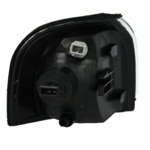 98-06 Black Front Bumper with Headlight Washer Hole for Xenon Headlights - Volvo S80