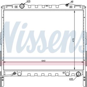 Radiātors 2.4B - Kia Sorento 02-06