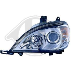 Mclass 98-05 Headlights Left 02- H7/H7 - Mercedes W163