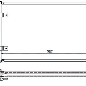Radiators 527*322 - Volkswagen Caddy 96-