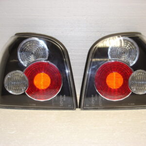 Volkswagen Golf III Front Headlights Complete Alteza Style Black