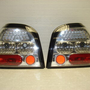 Volkswagen Golf III Front Headlights Complete LED Chrome
