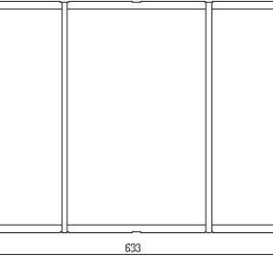Radiators 63*32 VR6 +A/C TR R - Volkswagen Passat B3 88-