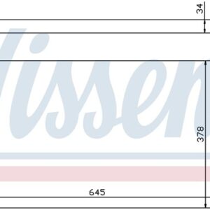 Radiatori 1,9D 2.0B 64*38 TL - Volkswagen Sharan 96-