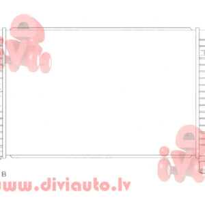 89-96 Radiators 1.7/2.0B 37*36 - Volvo 440
