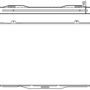 Volvo S/V70 97- Radiators 2.0-2.5der850/AUT ABAS PUSES