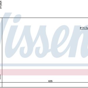 00- Radiators A/C. 2.0,2.3,2.4,2.5 635*43/S60 - Volvo V70