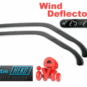 Deflectors 2pcs 3D - Volkswagen Polo 09-