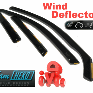 Fabia 2014 - Deflectors 4 pcs HATCHBACK/COMBI