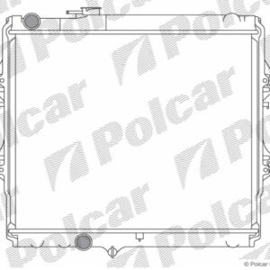Radiators 2.4 D meh - Toyota Hilux 95-